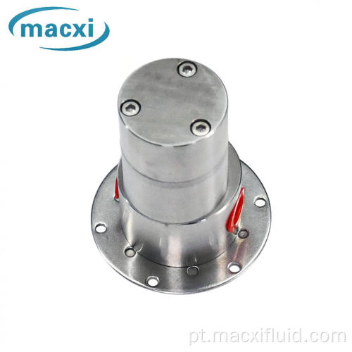 1,5 ml/rev dc 24V Bomba de circulação de aço inoxidável